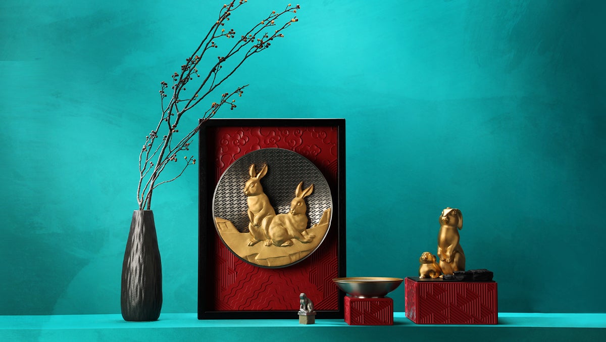 Usher in abundance and prosperity with the 2023 Year of the Rabbit collection