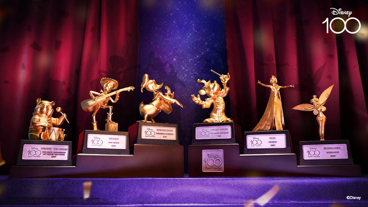 Royal Selangor adds to its Disney100-themed collection with NEW 24K gilt versions